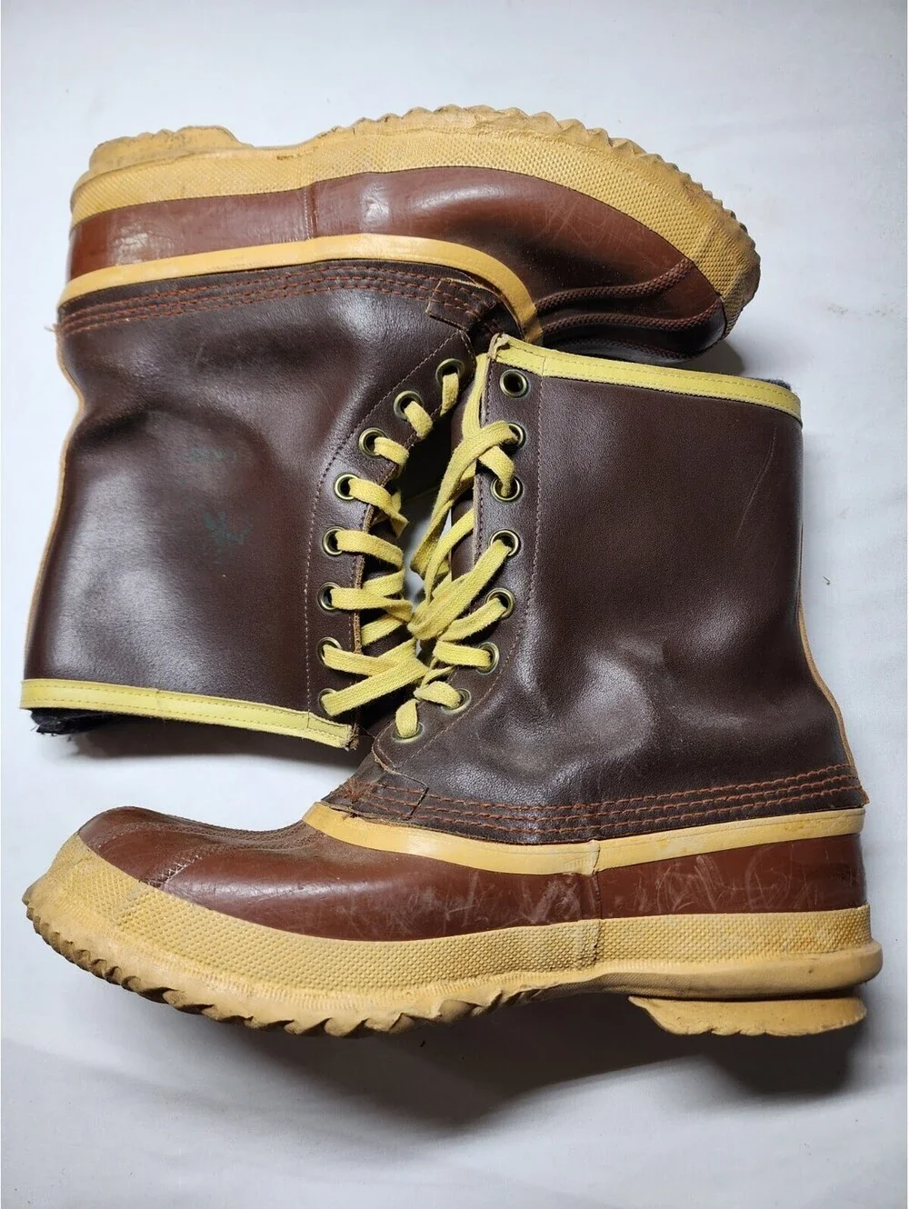 SOREL Kaufman Lace Up Wool Lined Insulated Hiking Snow Duck Boots Mens Size 10